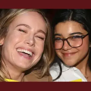 Brie Larson Praises Iman Vellani's Ms. Marvel