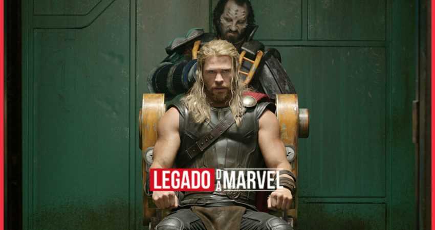 Nova arte de Thor: Ragnarok mostra o Rei de Asgard em seu trono