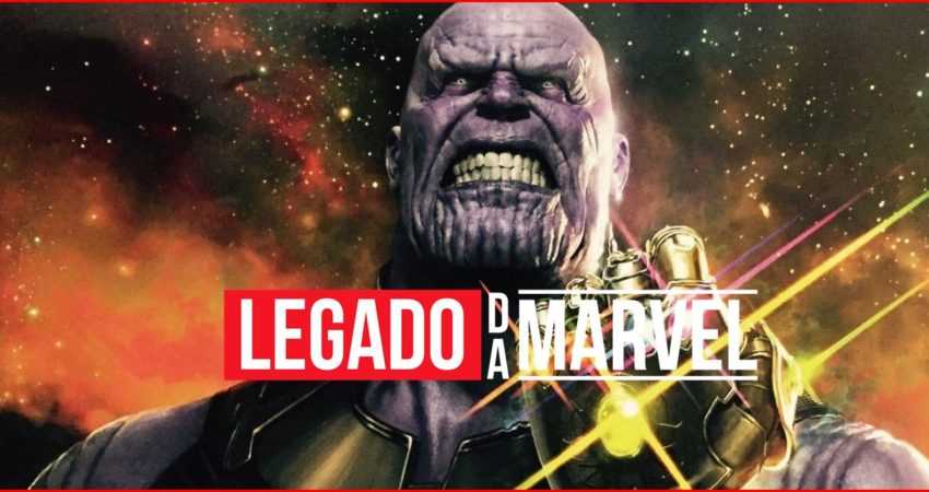 Thanos sorrir em arte vazada de Vingadores: Guerra Infinita; vem ver!