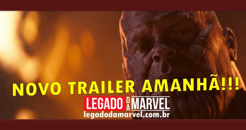 É OFICIAL: Novo trailer de Vingadores: Guerra Infinita AMANHÃ!