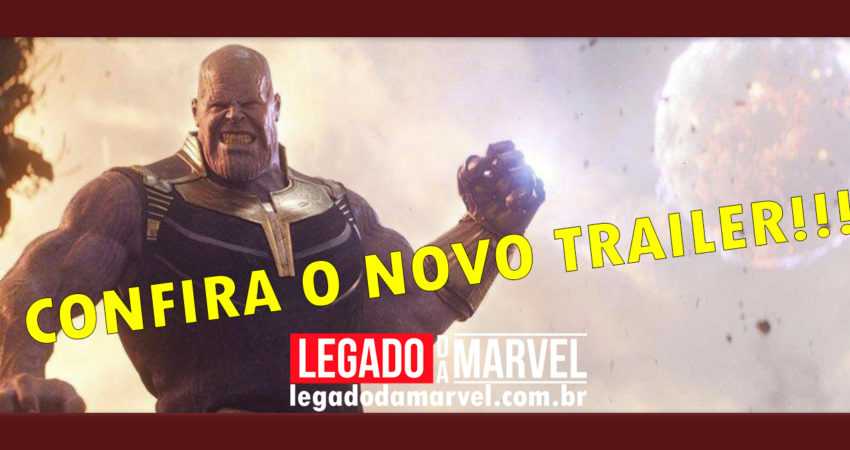 SAIU! Confira o NOVO TRAILER de Vingadores: Guerra Infinita!