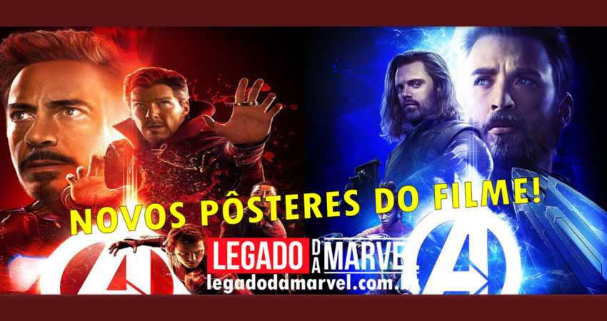 ÊTA! Marvel libera pôsteres OFICIAIS de Vingadores: Guerra Infinita!