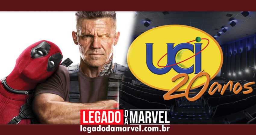Sorteio de ingressos para Deadpool 2 do Legado da Marvel e UCI Cinemas!