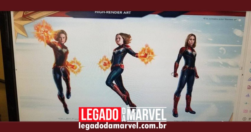  Veja Carol Danvers e Nick Fury mais jovem em artes vazadas de Capitã Marvel!