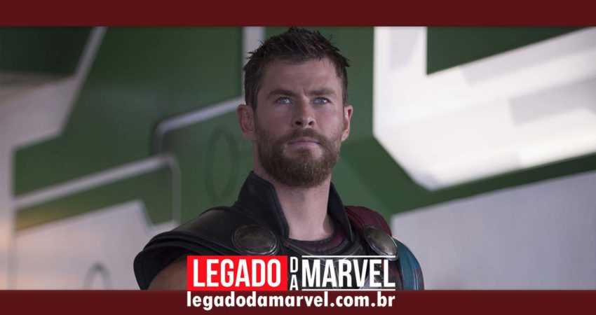 Chris Hemsworth chega aos sets para finalizar as filmagens de Vingadores 4!