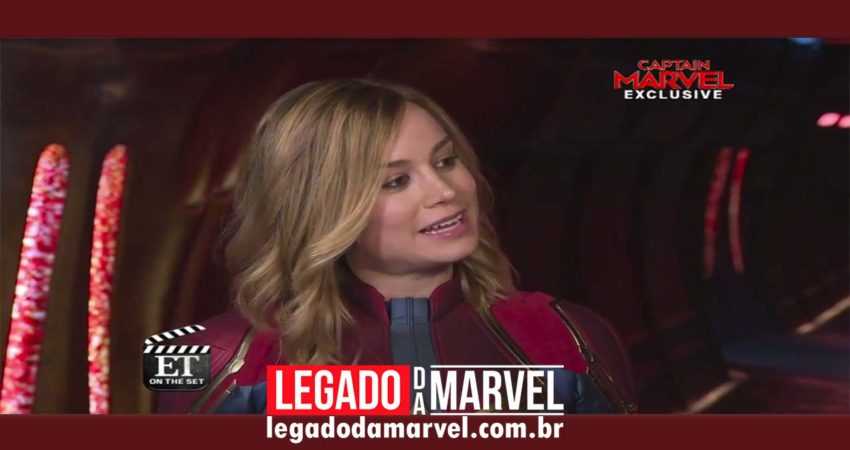 Vídeo exclusivo mostra bastidores de Capitã Marvel – assista!