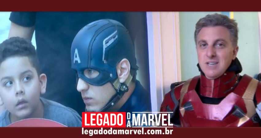 Globo faz paródia de Os Vingadores com Luciano Hulk como Homem de Ferro!