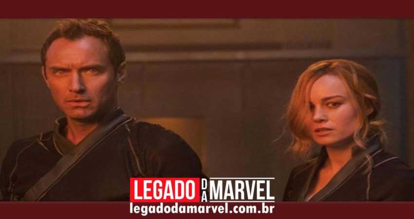 Jude Law se nega a revelar quem seu personagem é em Capitã Marvel!