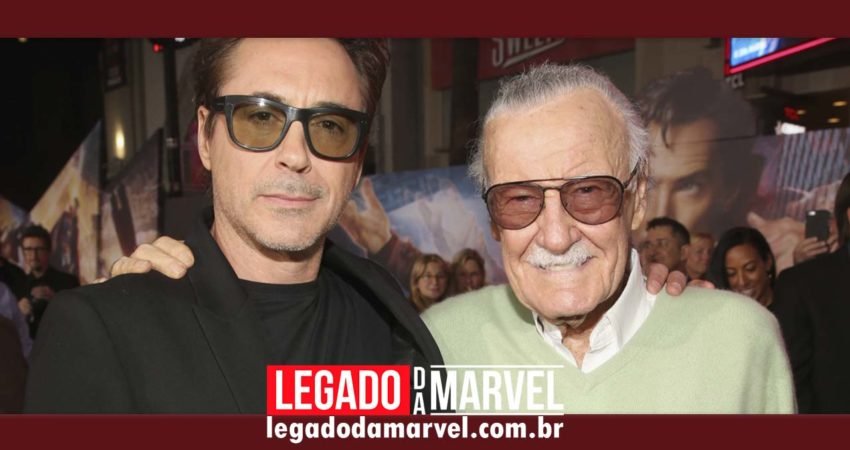 Robert Downey Jr. publica foto com Stan Lee e se despede do Mito!