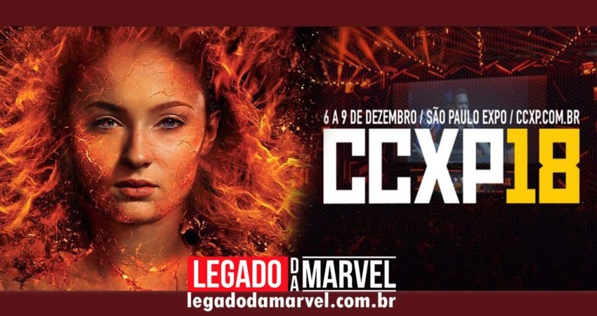  Sophie Turner, Jessica Chastain e diretor de X-Men: Fênix Negra vem pra CCXP18!