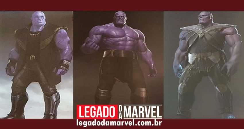 Artes mostram como poderia ter sido o visual do Thanos em Guerra Infinita!