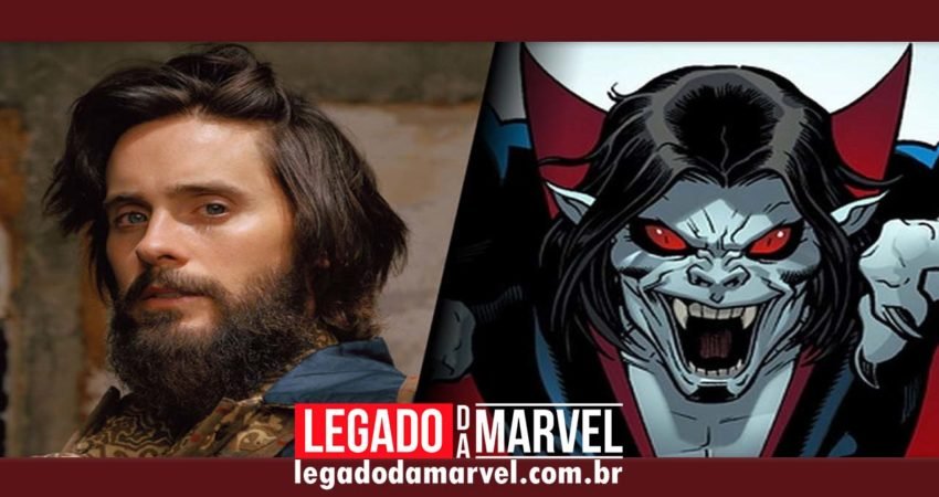 Jared Leto mostra transformação de visual para Morbius!