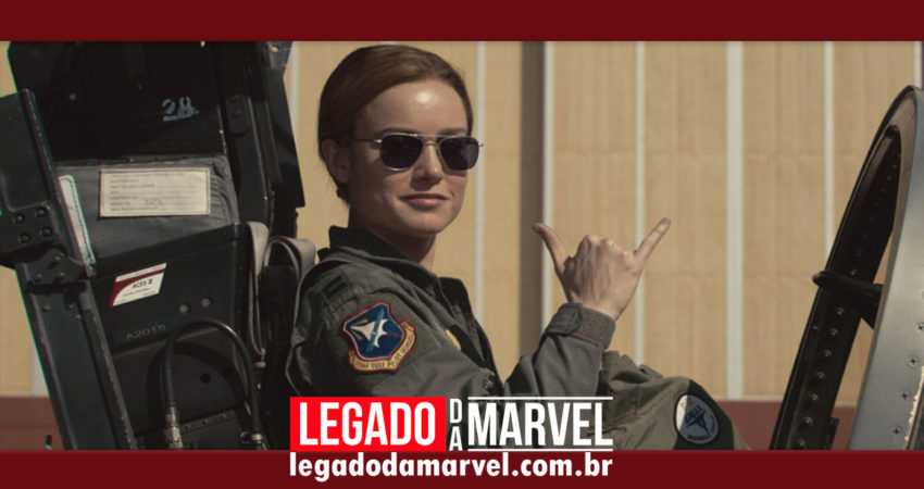 Confira VÍDEO VAZADO de bastidores de Capitã Marvel!