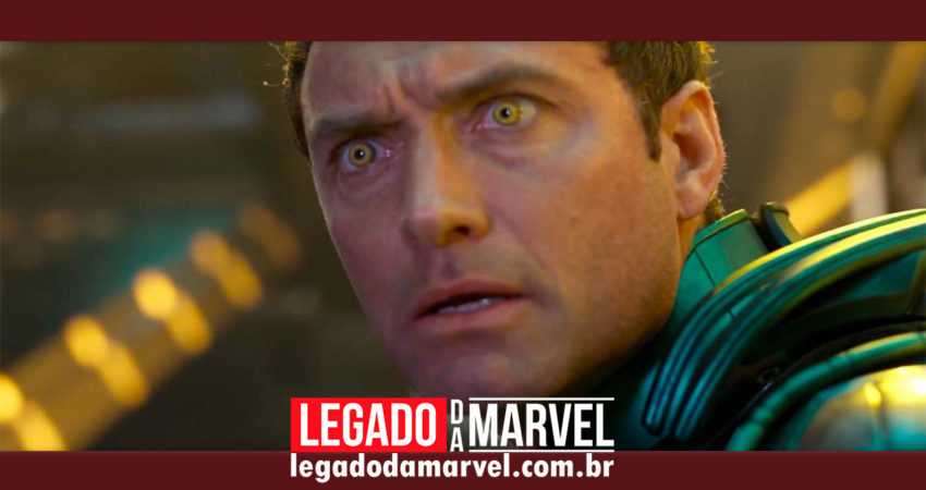 Nova imagem de Capitã Marvel CONFIRMA Jude Law como Mar-Vell!
