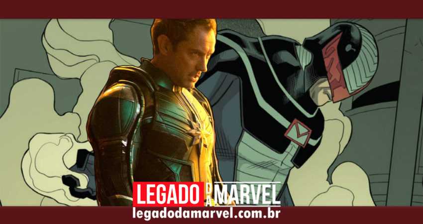  Brinquedo de Capitã Marvel revela de vez identidade do personagem do Jude Law!