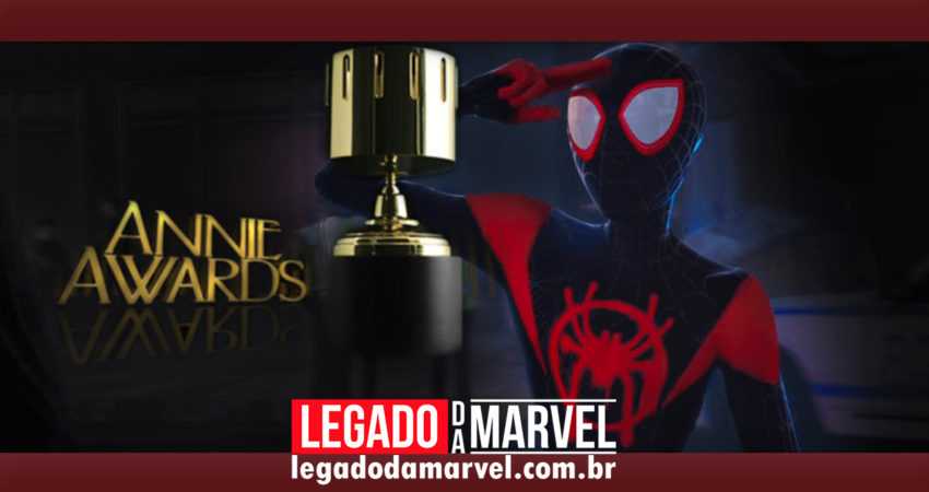 Homem-Aranha no Aranhaverso recebe várias indicações ao Annie Awards, o Oscar das animações