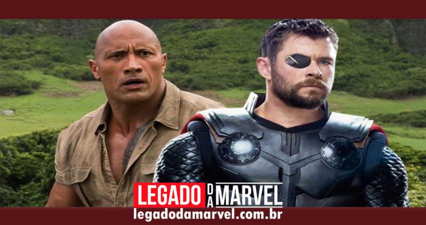 The Rock quer enfrentar Chris Hemsworth em crossover Marvel x Velozes e Furiosos!