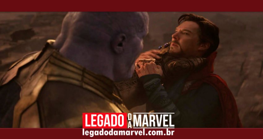 Revelada arte INÉDITA do confronto de Thanos e Doutor Estranho em Guerra Infinita!