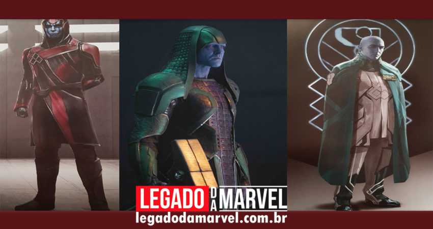 Artes revelam os visuais descartados do Ronan para Capitã Marvel! Confira!