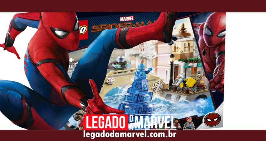 REVELADOS os três sets LEGO de Homem-Aranha: Longe de Casa! Confira!