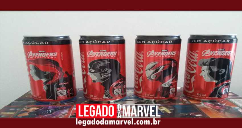QUÊ?! Latinhas da Coca-Cola com os Vingadores já estão disponíveis no Brasil!