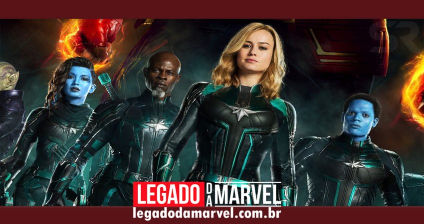 Capitã Marvel é o sexto filme de heróis que mais vendeu ingressos na história do Brasil!