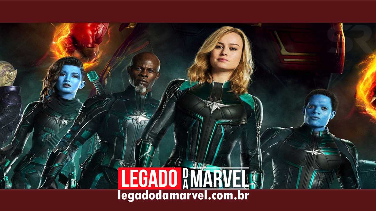 Capitã Marvel é o sexto filme de heróis que mais vendeu ingressos na história do Brasil!