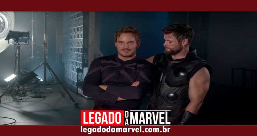 Chris Pratt vaza vídeo secreto dos sets de Vingadores: Ultimato!