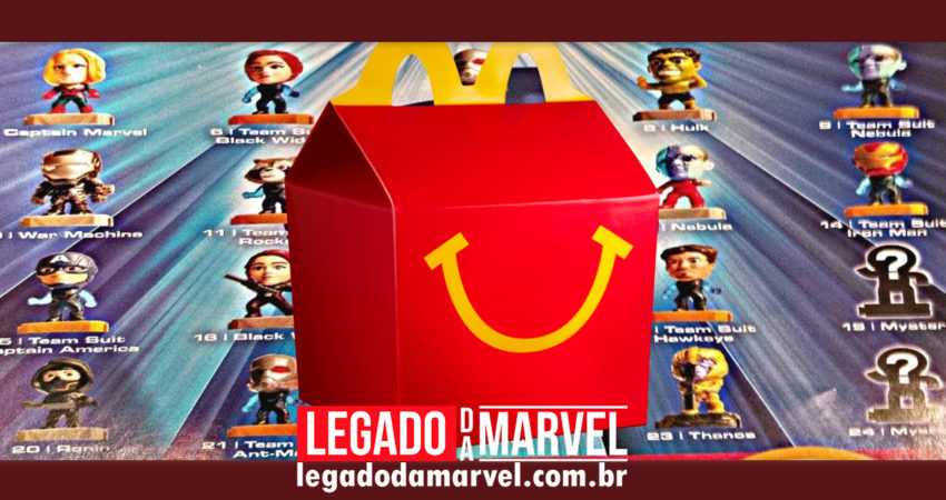 Vingadores: Ultimato será o brinde do McLanche Feliz no McDonald’s em abril!