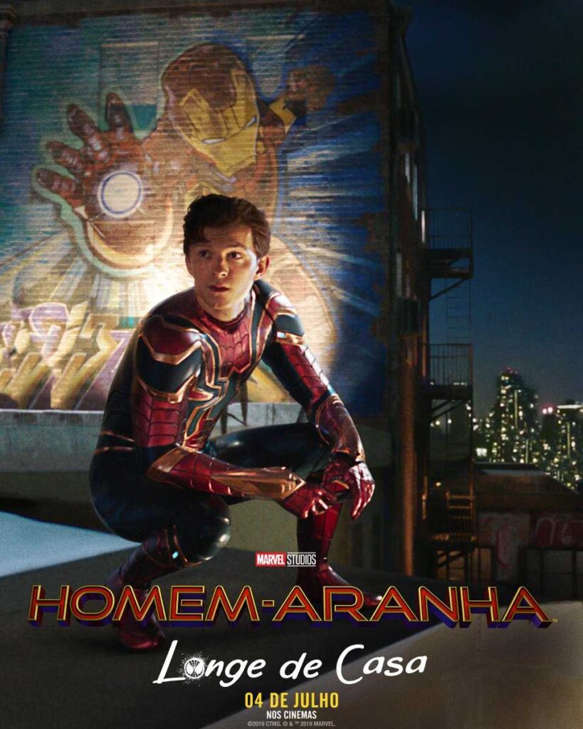 Homem-Aranha: Longe de Casa ganha novo pôster nacional! Confira!