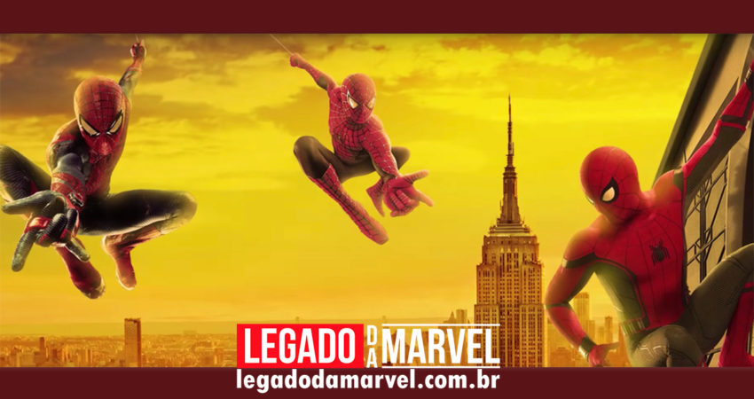 Aranhaverso: Vídeo reúne as três versões do Homem-Aranha no cinema! Assista!