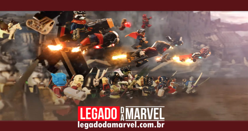 Batalha final de Vingadores: Ultimato é recriada com LEGO!