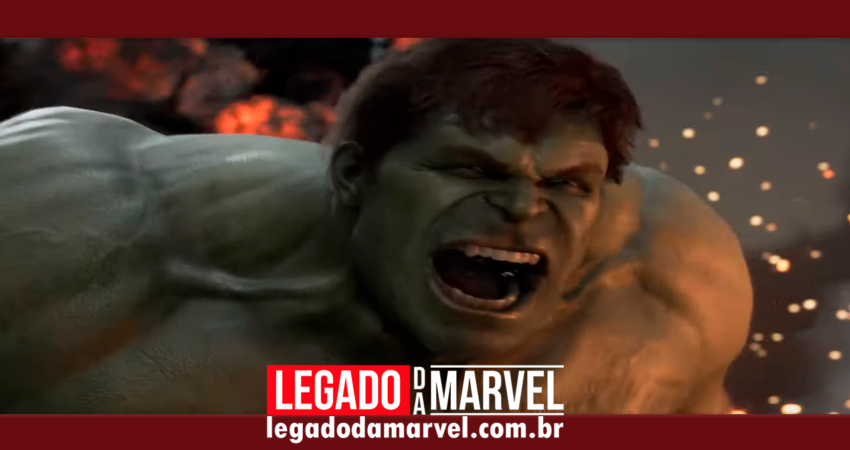  VAZOU foto do visual SURPREENDENTE do Hulk em Marvel’s Avengers!