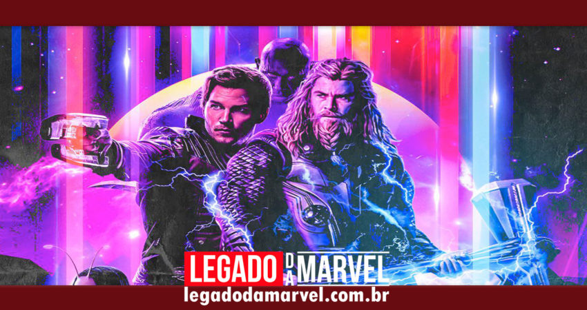 Thor aparece em arte INCRÍVEL de Guardiões da Galáxia Vol. 3!