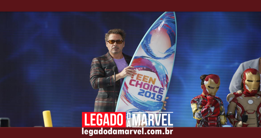  Assista o discurso LEGENDADO de Robert Downey Jr no Teen Choice Awards!