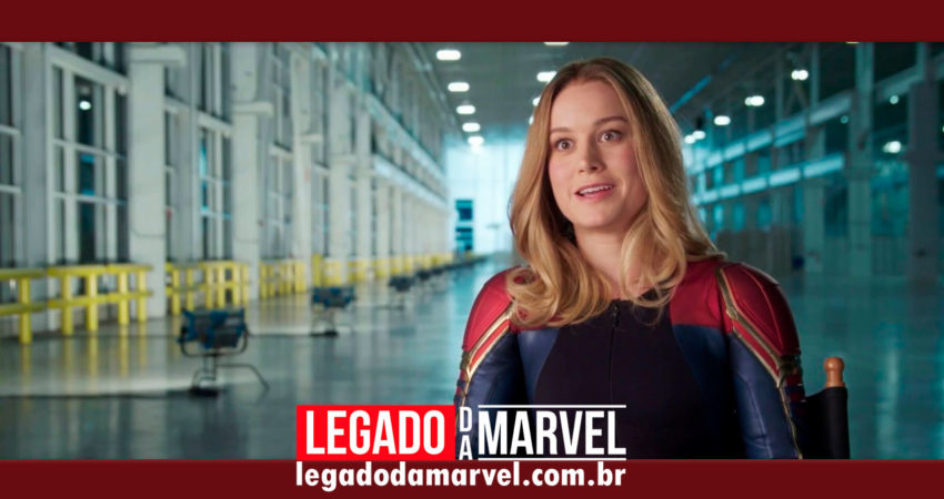 Brie Larson diz que não interpretou Capitã Marvel porque queria ser uma heroína!