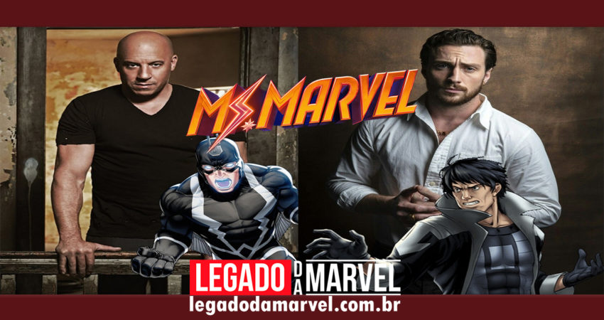 Vin Diesel e Aaron Taylor-Johnson podem entrar para o elenco de Ms. Marvel!