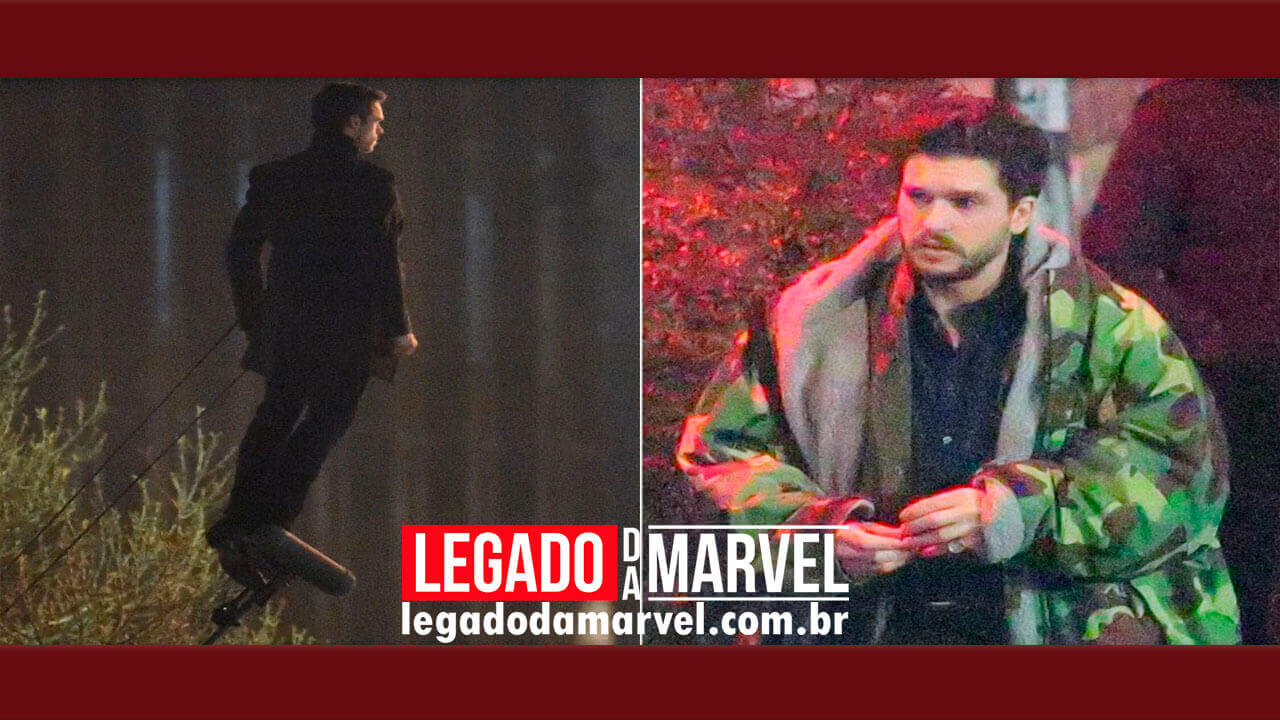 Novas fotos do set de Eternos trazem o Kit Harington e o Richard Madden juntos