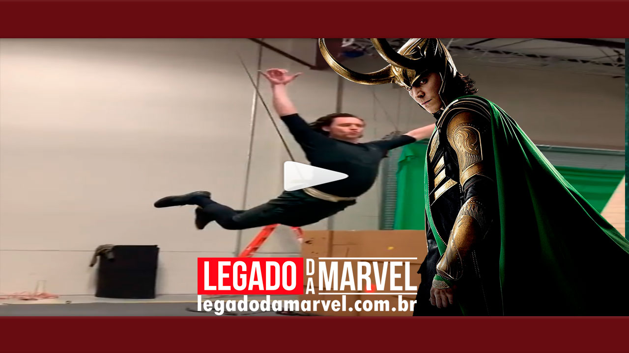Tom Hiddleston aparece treinando para Loki no primeiro vídeo de bastidores