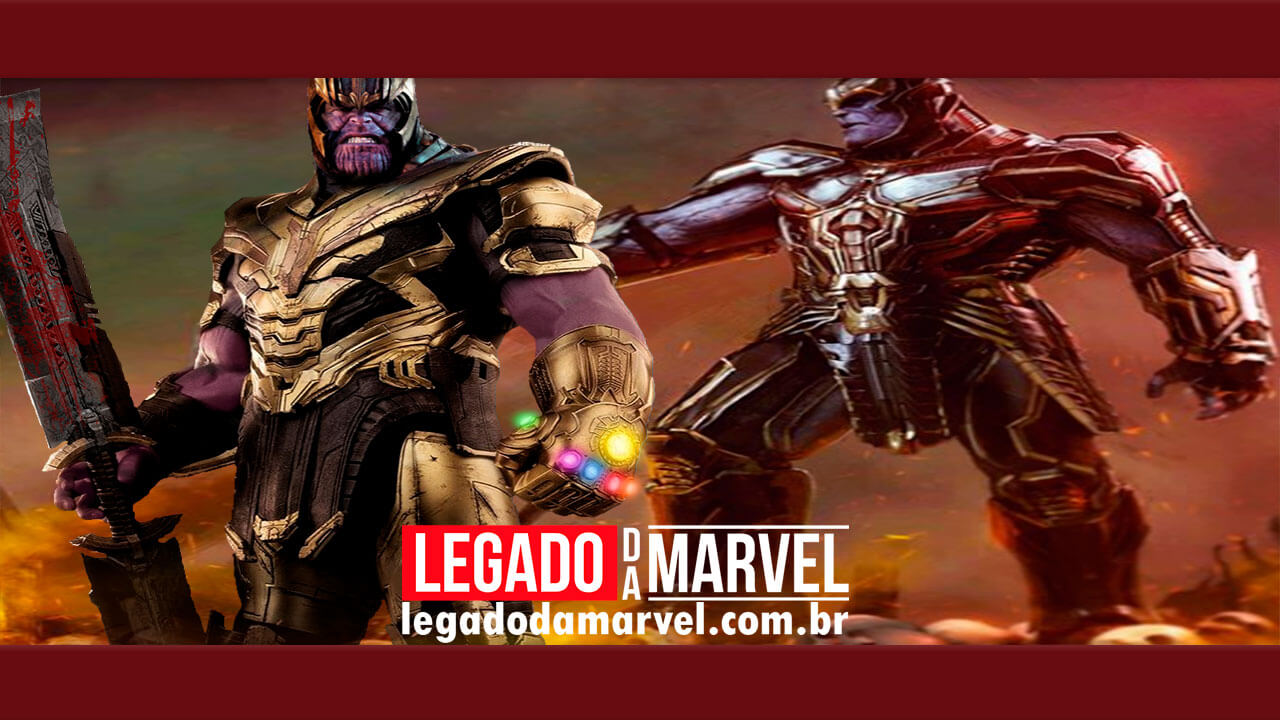 Artes oficiais de Vingadores: Ultimato revelam arma inédita do Thanos