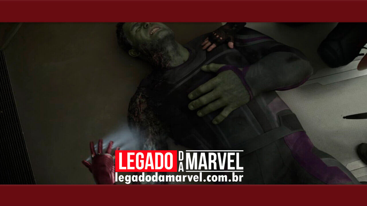 Vingadores: Ultimato: Nova arte do Hulk com braço machucado é liberada
