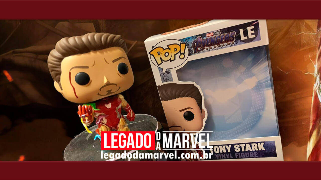  Tony Stark estalando os dedos ganha Funko POP! sensacional
