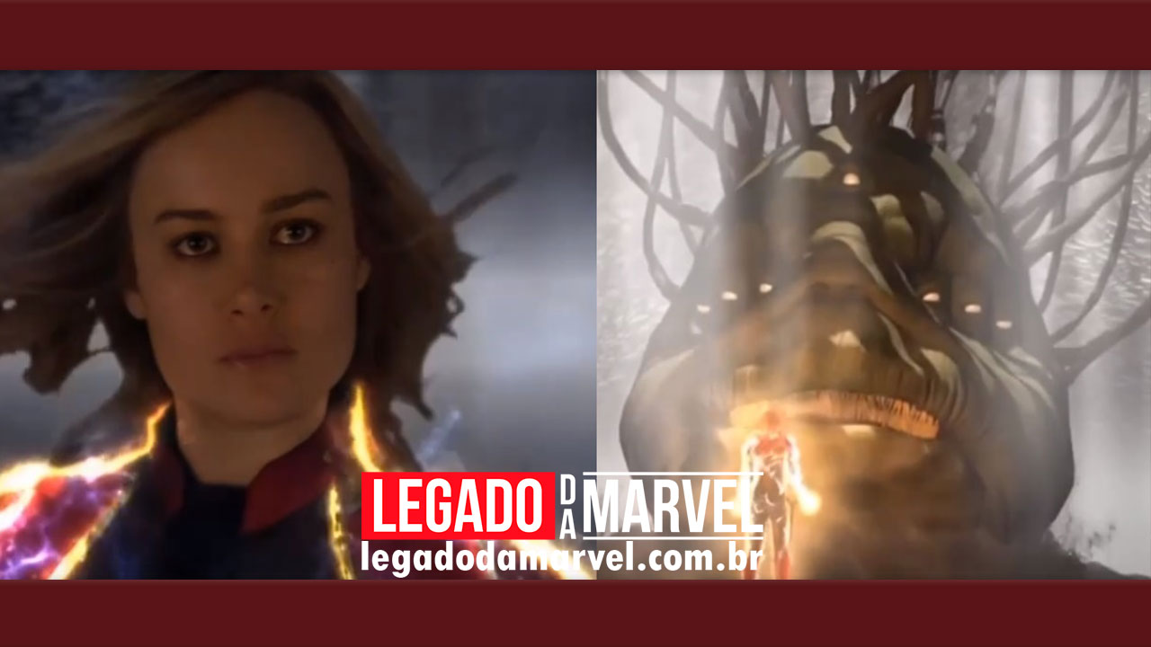 Capitã Marvel enfrenta a versão original da Inteligência Suprema em cena inédita