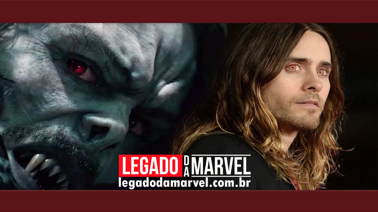 Jared Leto divulga foto inédita nas refilmagens de Morbius