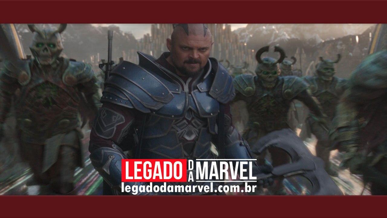  Karl Urban revela foto inédita como Executor no set de Thor: Ragnarok