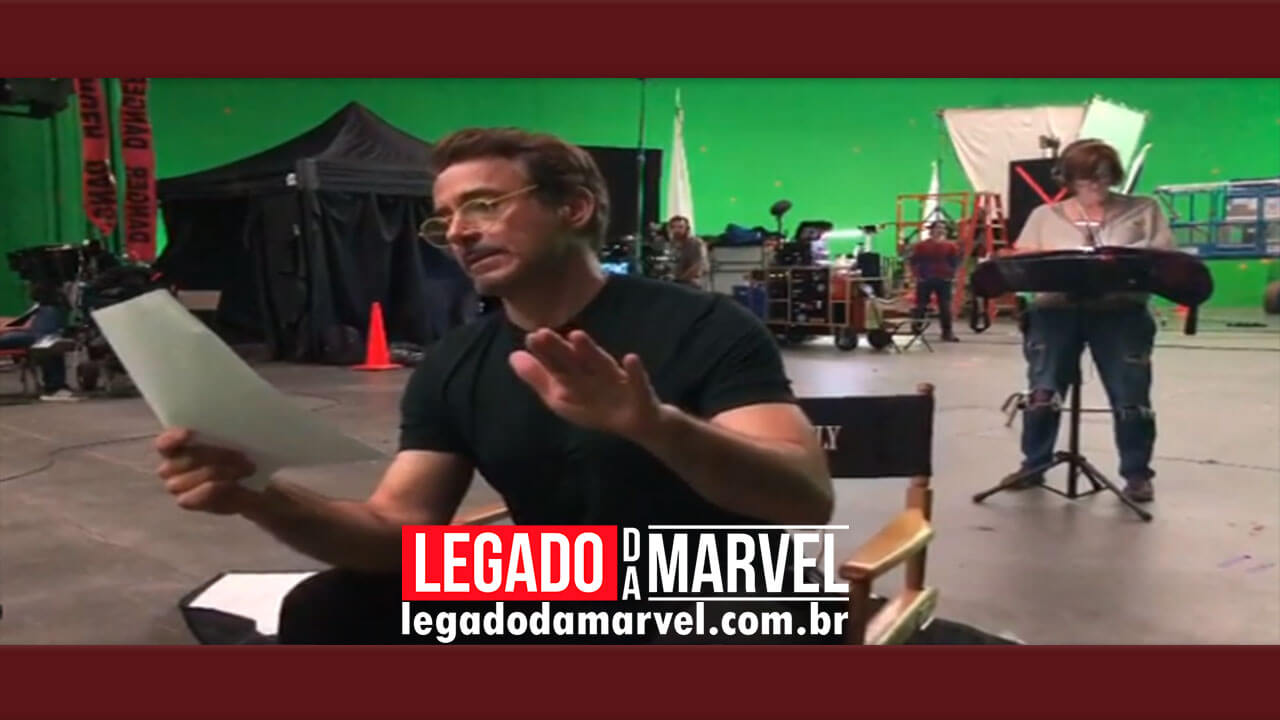  Liberado vídeo inédito do Robert Downey Jr. ensaiando para Vingadores: Ultimato