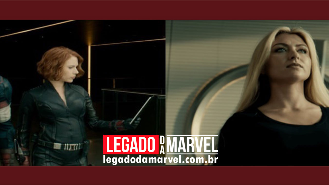  Vaza cena completa de Era de Ultron com a Capitã Marvel e a Scarlett grávida