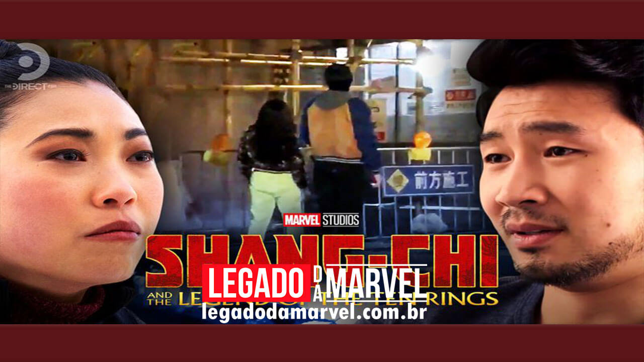  Vaza vídeo do set de Shang-Chi e a Lenda dos Dez Anéis