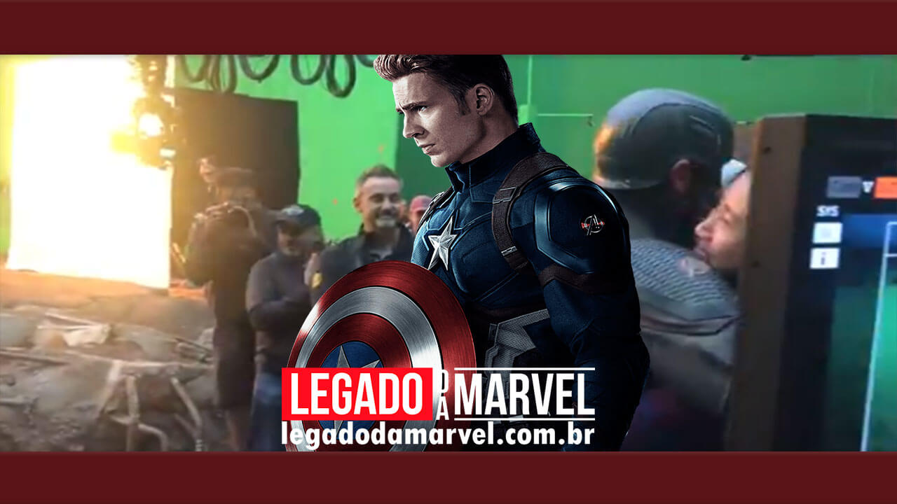 Vídeo revela último dia de Chris Evans no set de Vingadores: Ultimato