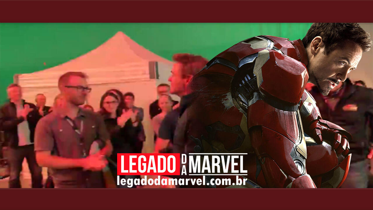 Vídeo revela último dia de Robert Downey Jr. no set de Vingadores: Ultimato